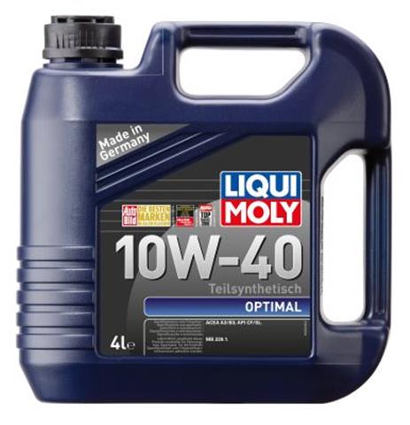 Олива моторна Liqui Moly Optimal 10W40 4л